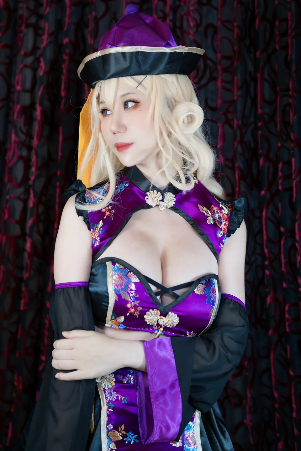 坊桥夜泊_No_002_Sugar_Whip_戦斗キョンシー_紫_40P_375MB tg@simisebaisi 【丝足阁】015.webp